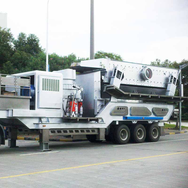 輪胎移動式建筑垃圾處理生產(chǎn)線 1 轮胎移动式建筑垃圾处理生产线 - 出口建筑垃圾生产线(images 1)