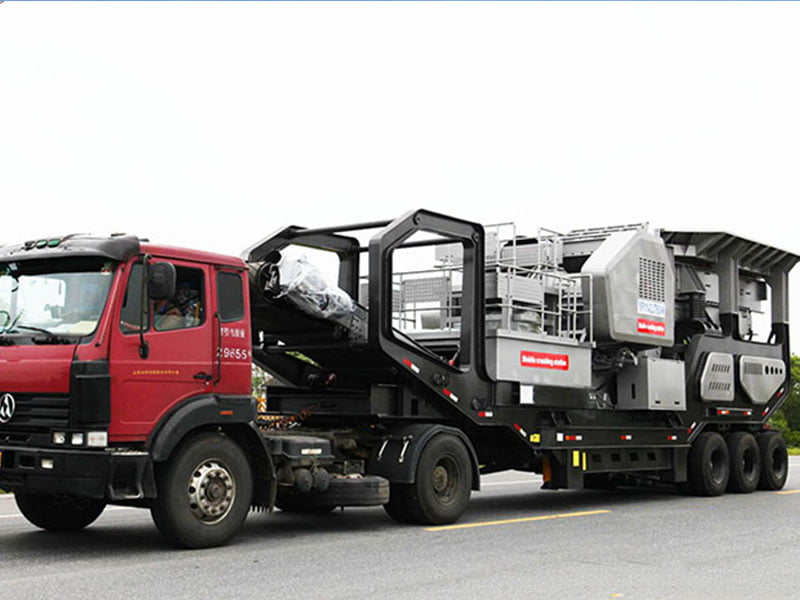 輪胎式移動(dòng)破碎站