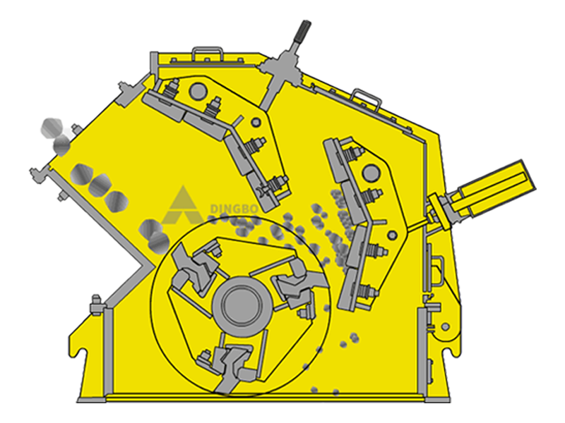 顎破機和反擊破的區(qū)別 2 反击式破碎机